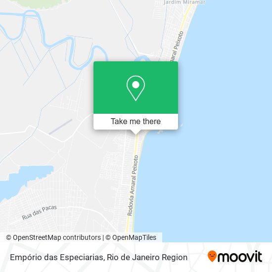 Empório das Especiarias map