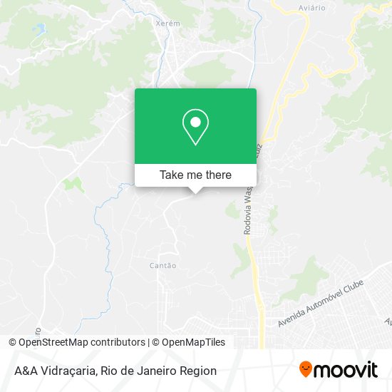 A&A Vidraçaria map