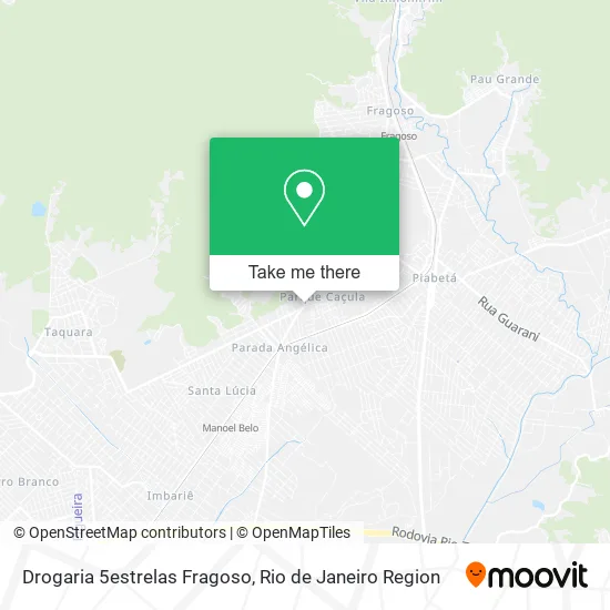 Drogaria 5estrelas Fragoso map