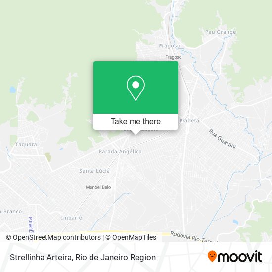 Strellinha Arteira map