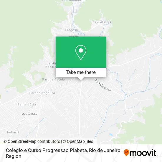 Colegio e Curso Progressao Piabeta map