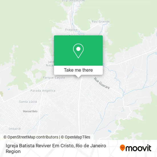 Igreja Batista Reviver Em Cristo map