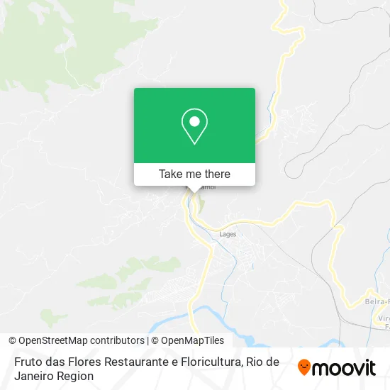 Fruto das Flores Restaurante e Floricultura map