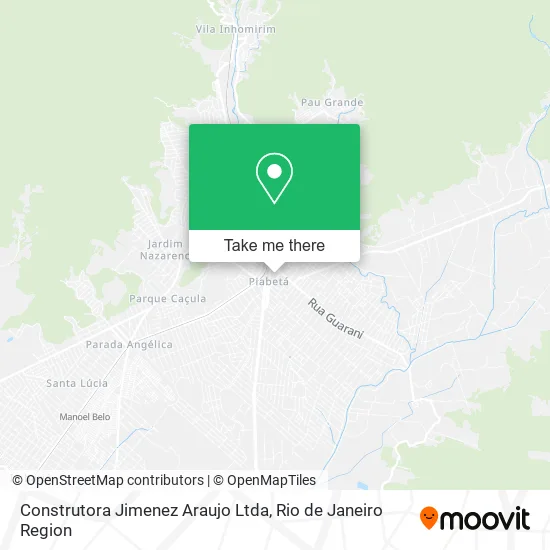 Construtora Jimenez Araujo Ltda map