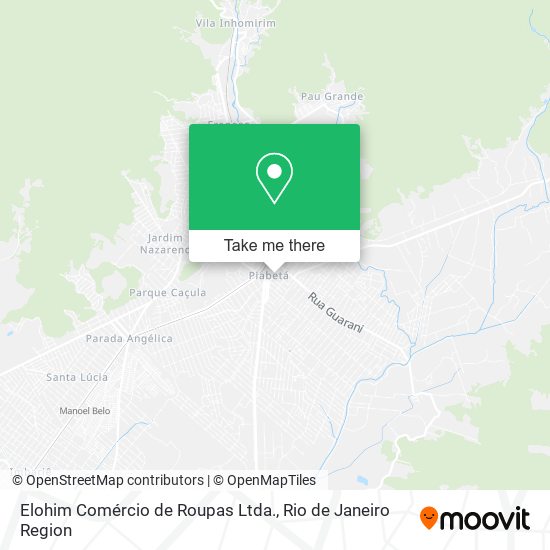 Elohim Comércio de Roupas Ltda. map