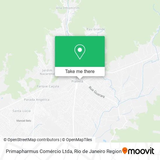 Primapharmus Comércio Ltda map