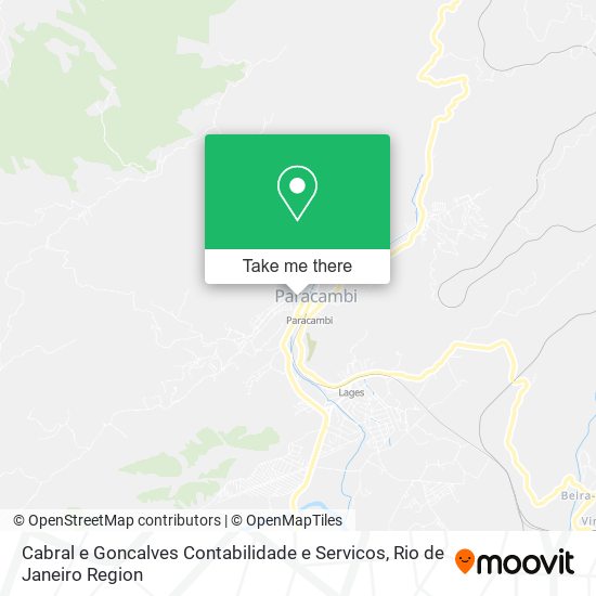 Mapa Cabral e Goncalves Contabilidade e Servicos