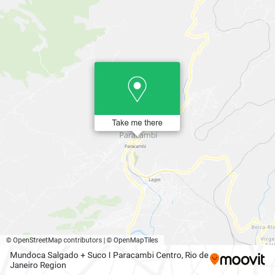 Mundoca Salgado + Suco I Paracambi Centro map