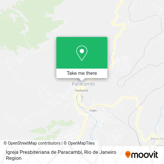 Igreja Presbiteriana de Paracambi map