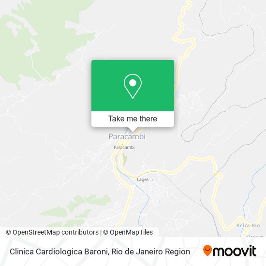 Clinica Cardiologica Baroni map