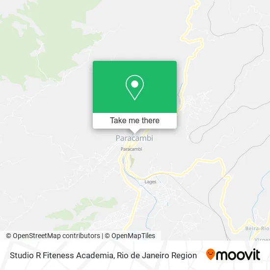 Studio R Fiteness Academia map