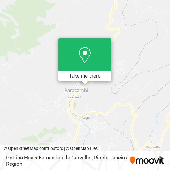 Petrina Huais Fernandes de Carvalho map