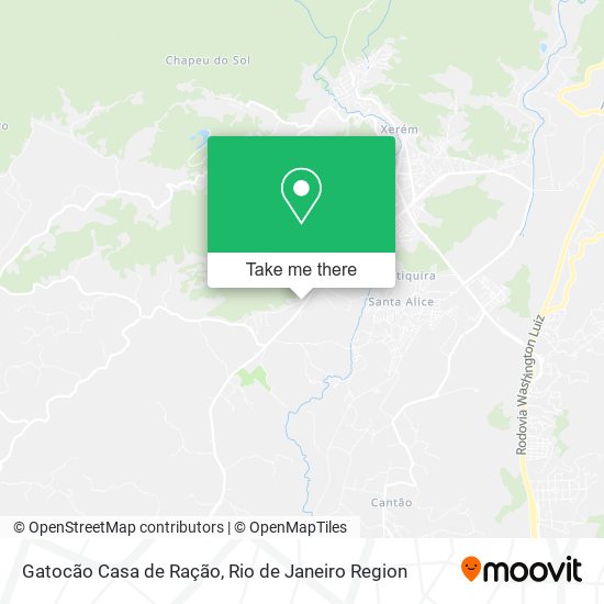 Gatocão Casa de Ração map