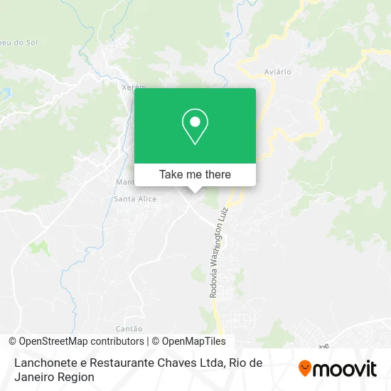 Lanchonete e Restaurante Chaves Ltda map