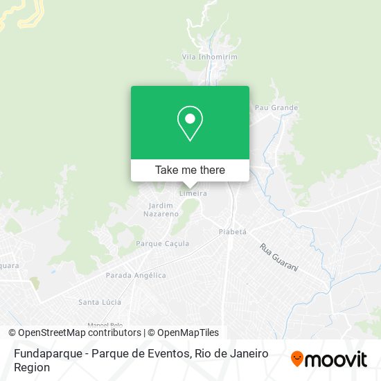 Mapa Fundaparque - Parque de Eventos