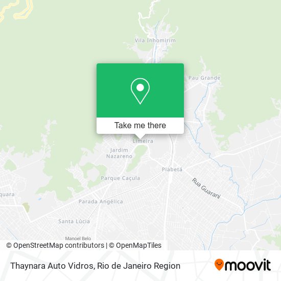 Thaynara Auto Vidros map
