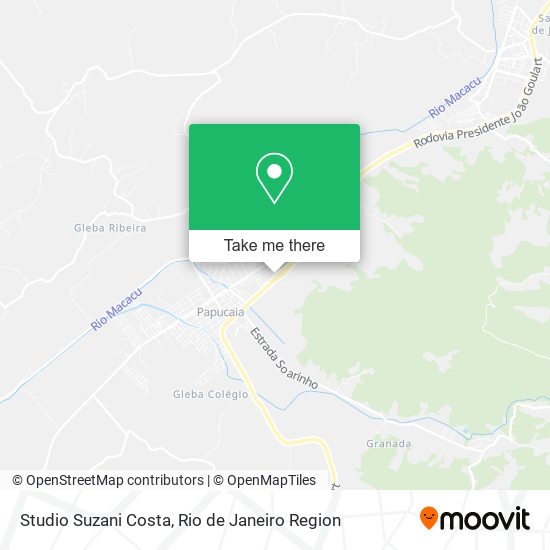 Studio Suzani Costa map