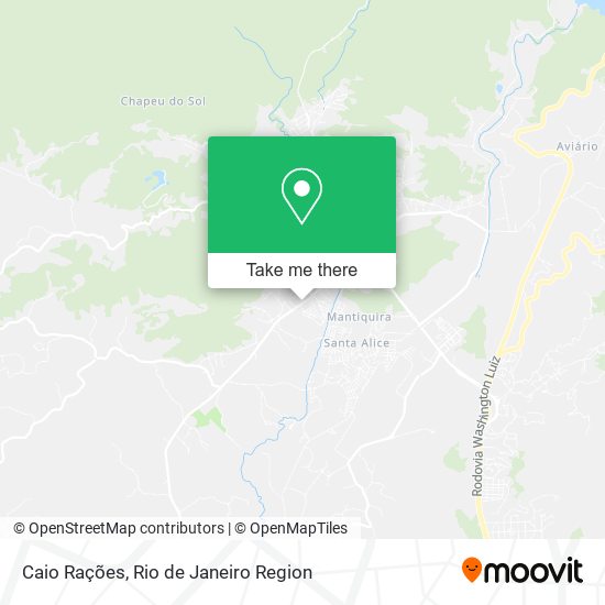 Caio Rações map
