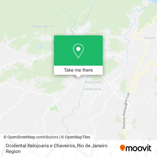 Ocidental Relojoaria e Chaveiros map
