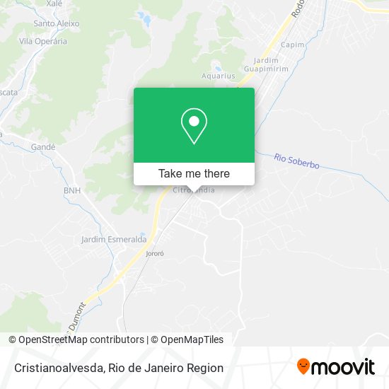 Cristianoalvesda map