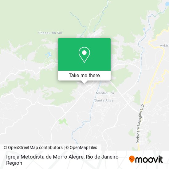 Igreja Metodista de Morro Alegre map