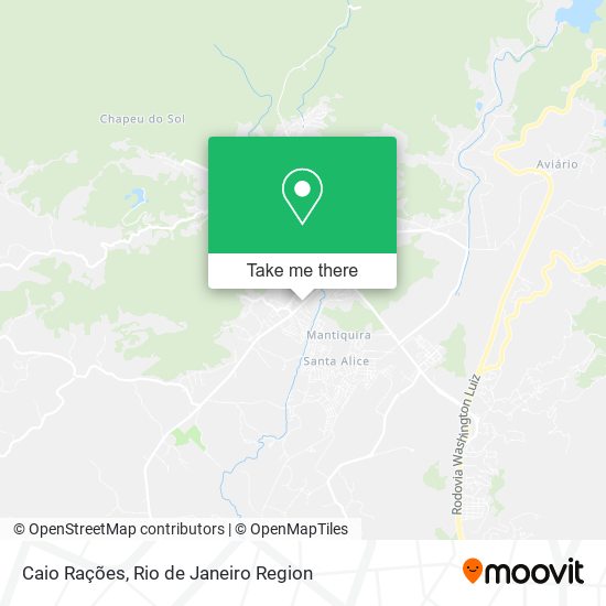 Caio Rações map