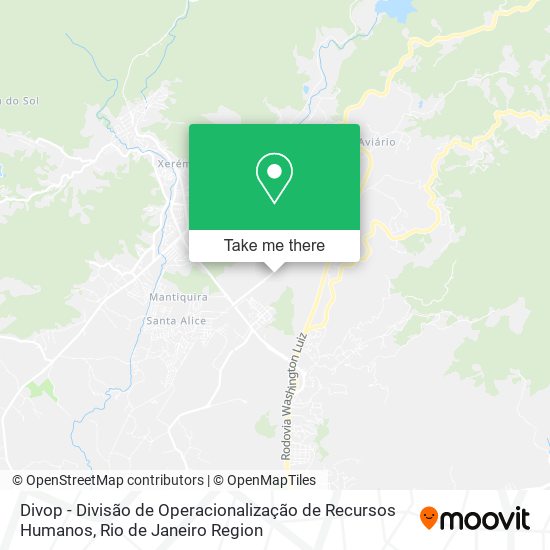 Divop - Divisão de Operacionalização de Recursos Humanos map