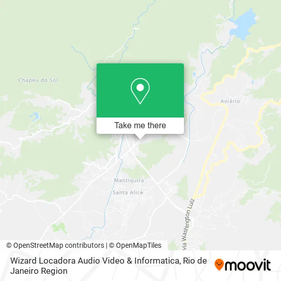 Wizard Locadora Audio Video & Informatica map