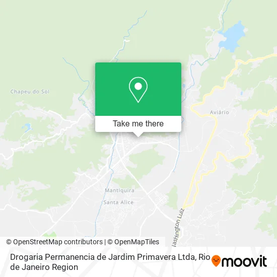 Drogaria Permanencia de Jardim Primavera Ltda map