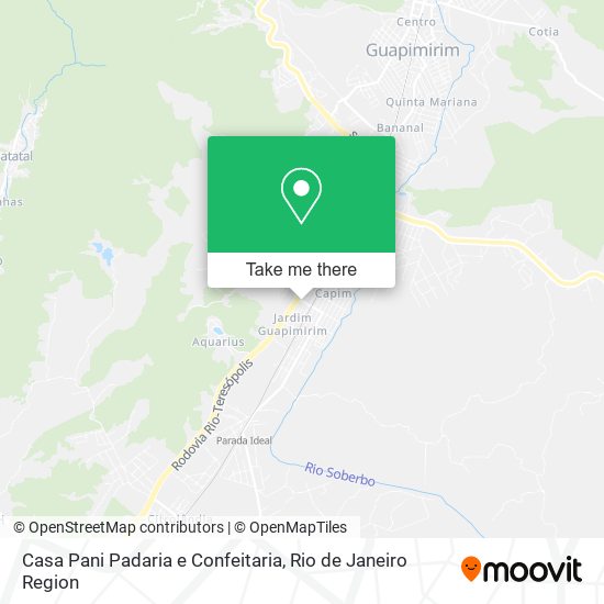 Casa Pani Padaria e Confeitaria map