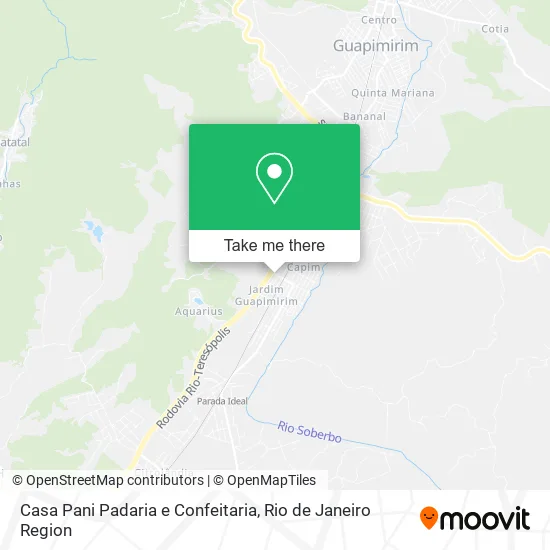 Casa Pani Padaria e Confeitaria map