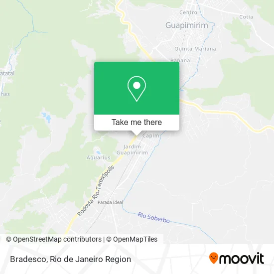 Bradesco map