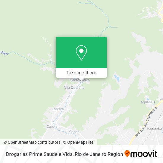 Drogarias Prime Saúde e Vida map