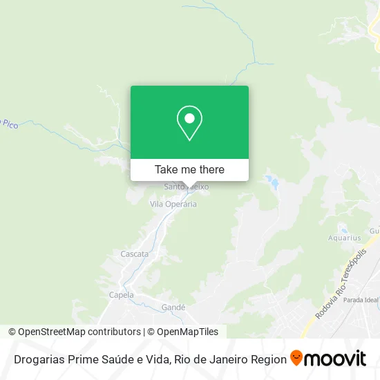 Drogarias Prime Saúde e Vida map