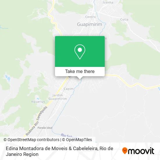 Edina Montadora de Moveis & Cabeleleira map