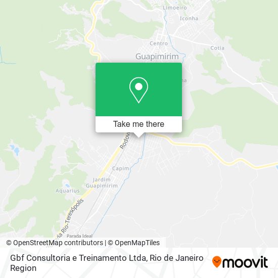Gbf Consultoria e Treinamento Ltda map