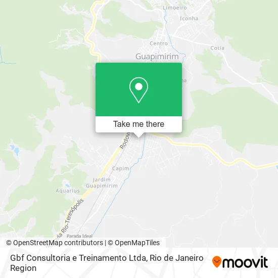 Gbf Consultoria e Treinamento Ltda map