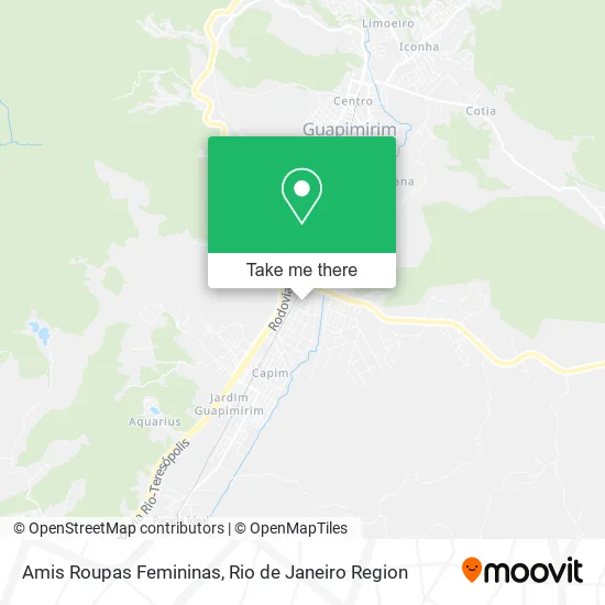 Amis Roupas Femininas map