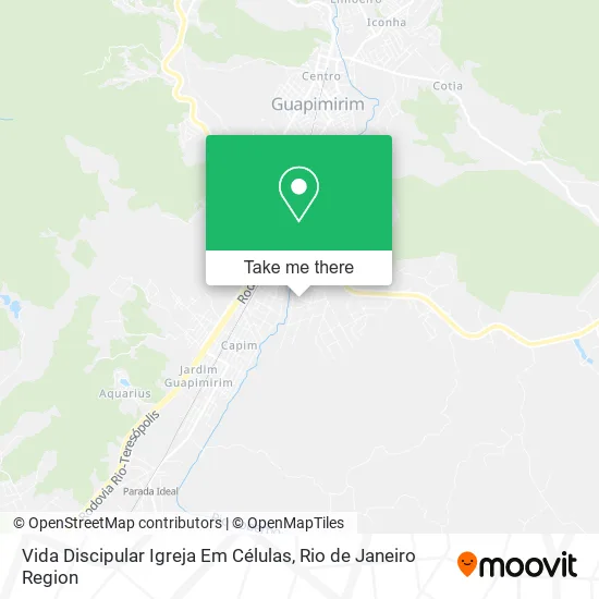 Vida Discipular Igreja Em Células map