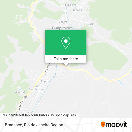 Bradesco map