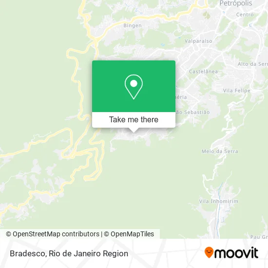 Bradesco map