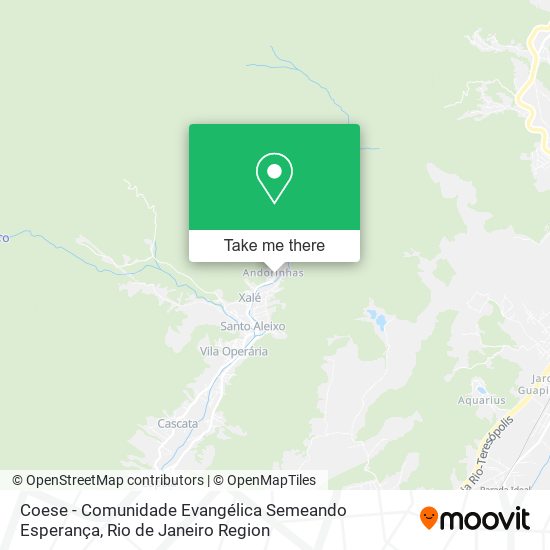 Coese - Comunidade Evangélica Semeando Esperança map