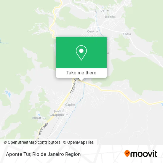 Aponte Tur map