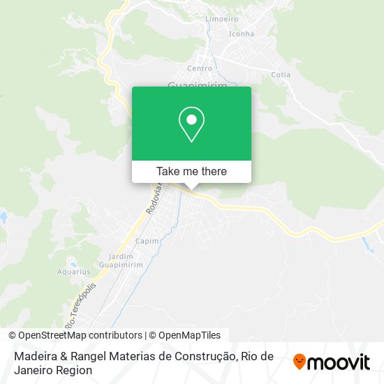 Madeira & Rangel Materias de Construção map