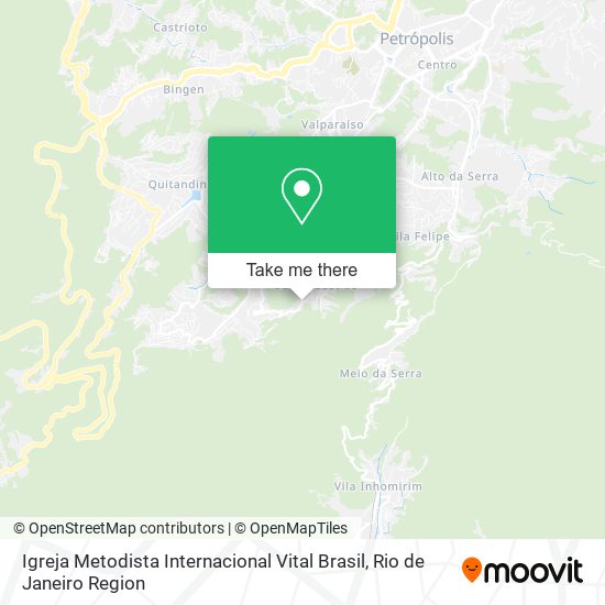 Igreja Metodista Internacional Vital Brasil map