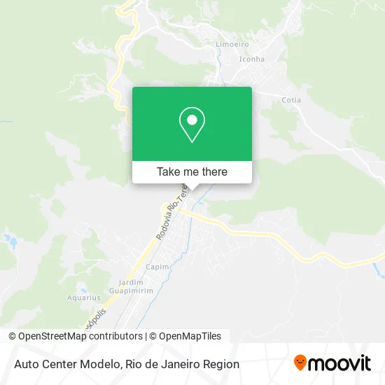 Auto Center Modelo map