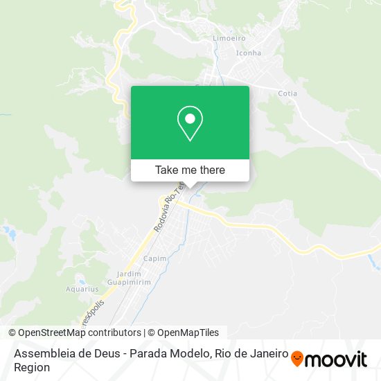 Assembleia de Deus - Parada Modelo map
