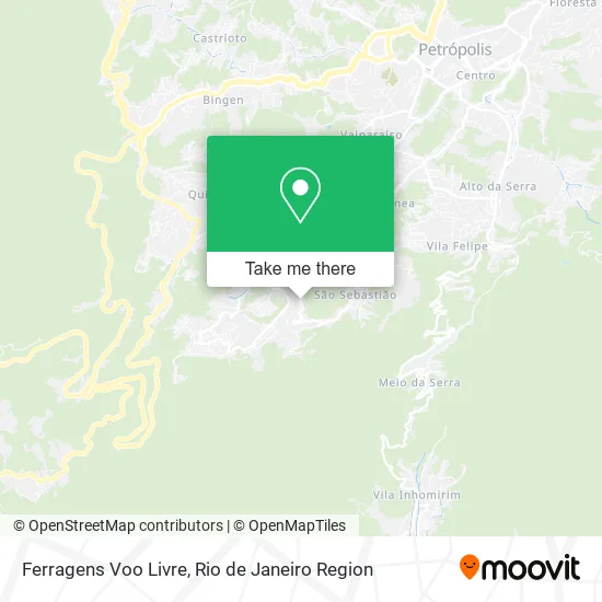 Ferragens Voo Livre map