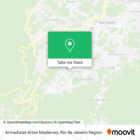 Armaduras Artes Medievais map