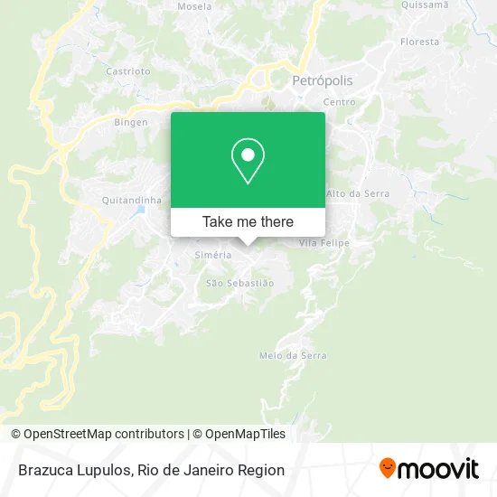 Brazuca Lupulos map
